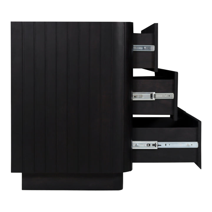 Moe's Home Collection - Povera 6 Drawer Dresser Black - JD-1062-02 | American Home Furniture
