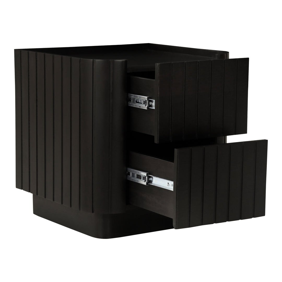 Moe's Home Collection - Povera Nightstand Black - JD-1064-02 | American Home Furniture