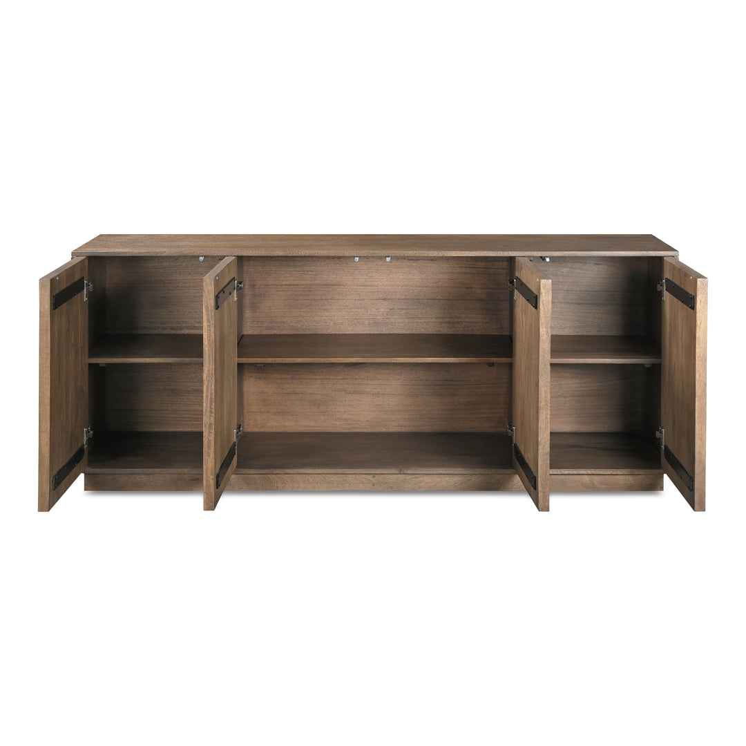 Bowen Sideboard Deep Brown | American Home Furniture