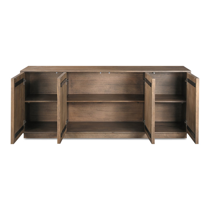 Bowen Sideboard Deep Brown | American Home Furniture