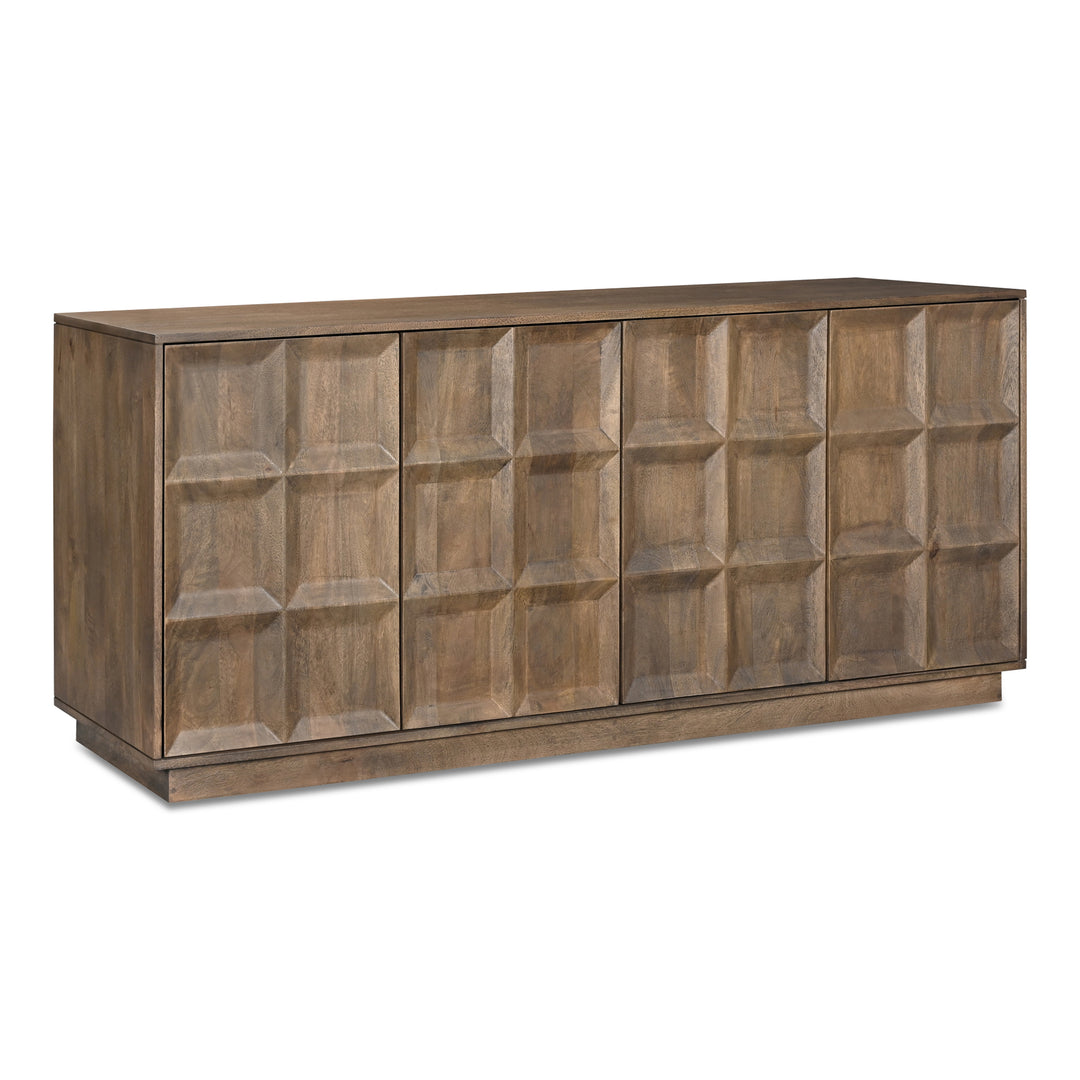 Bowen Sideboard Deep Brown | American Home Furniture
