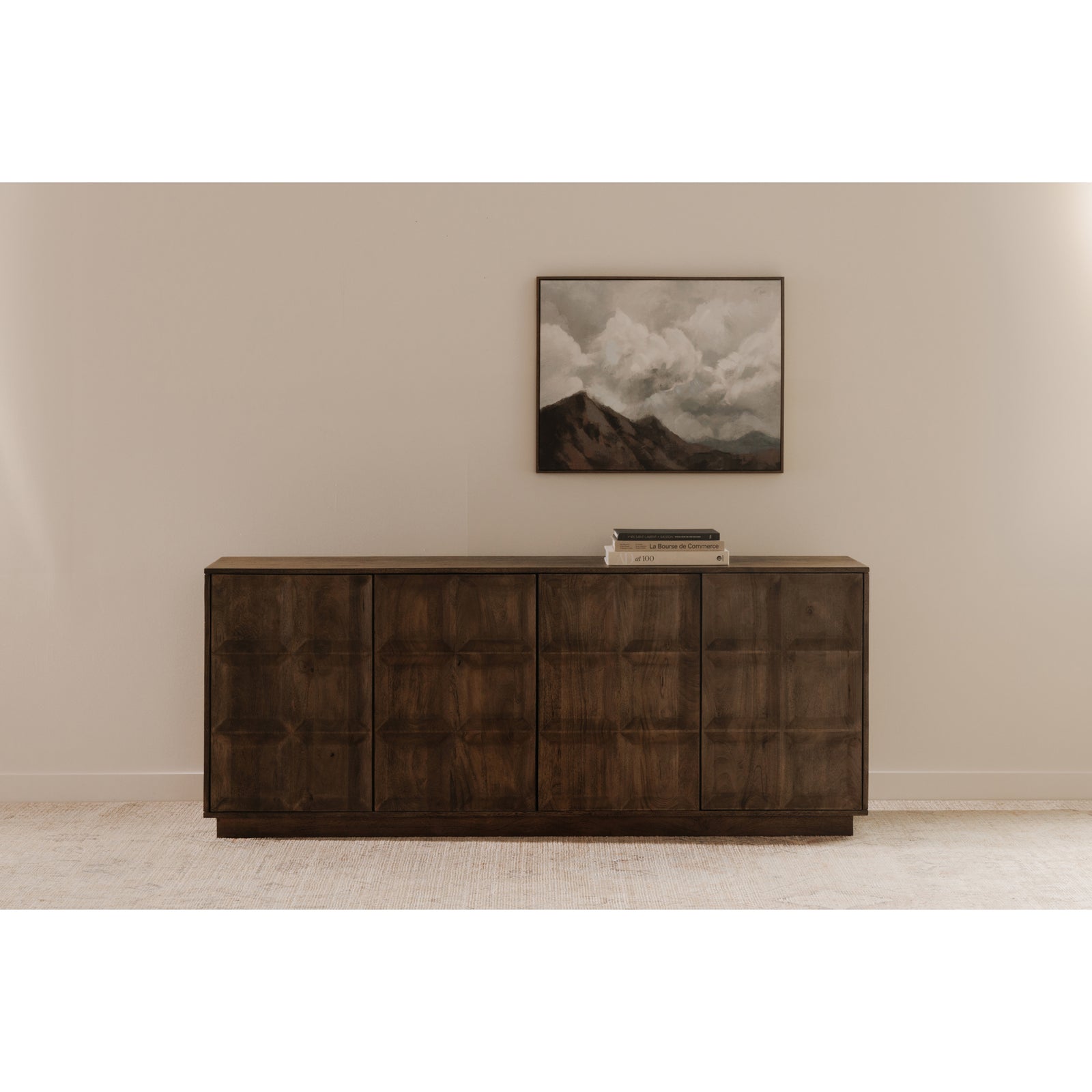 Bowen Sideboard Deep Brown | American Home Furniture