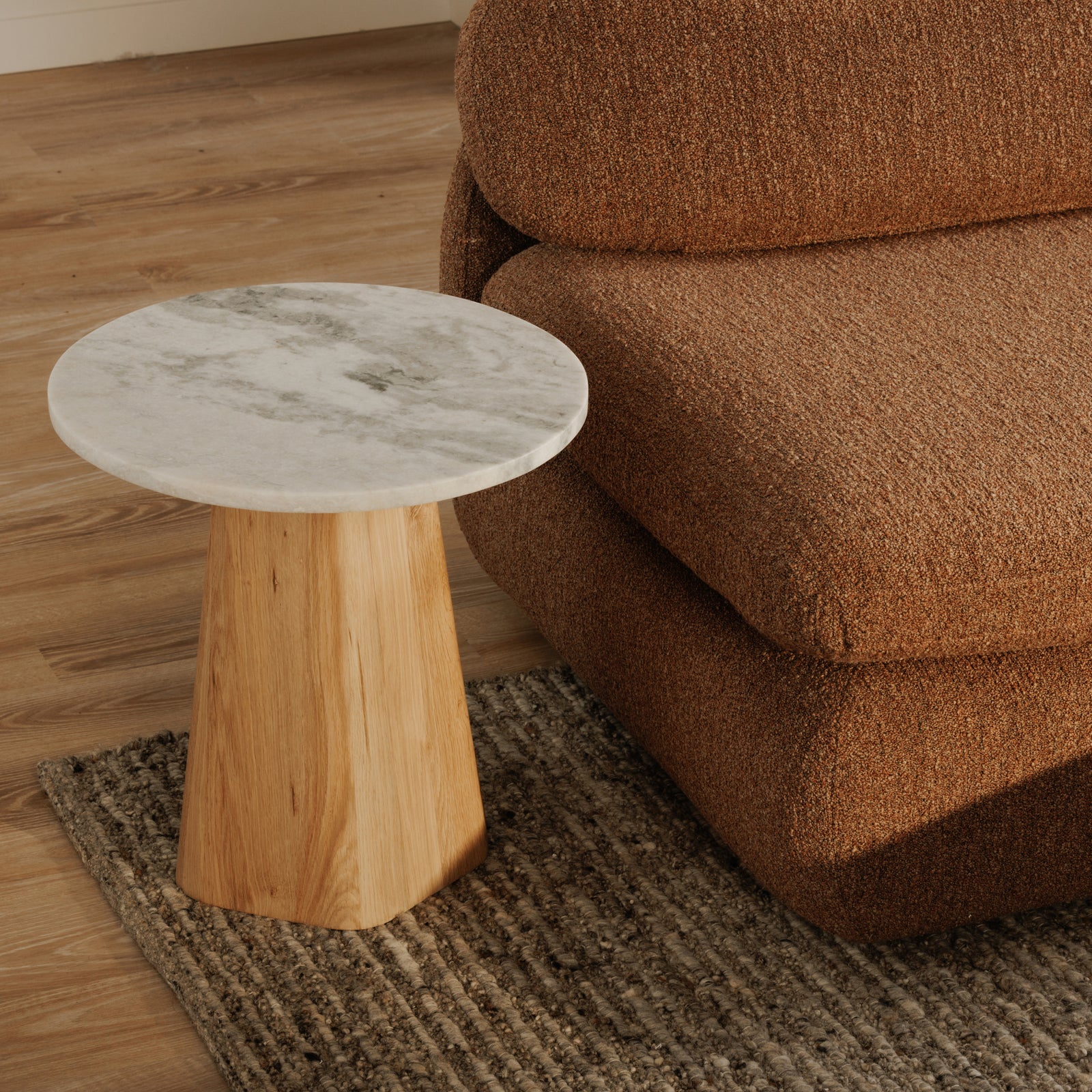 American Home Furniture Moe's Home Collection Evelyn Accent Table Ashen