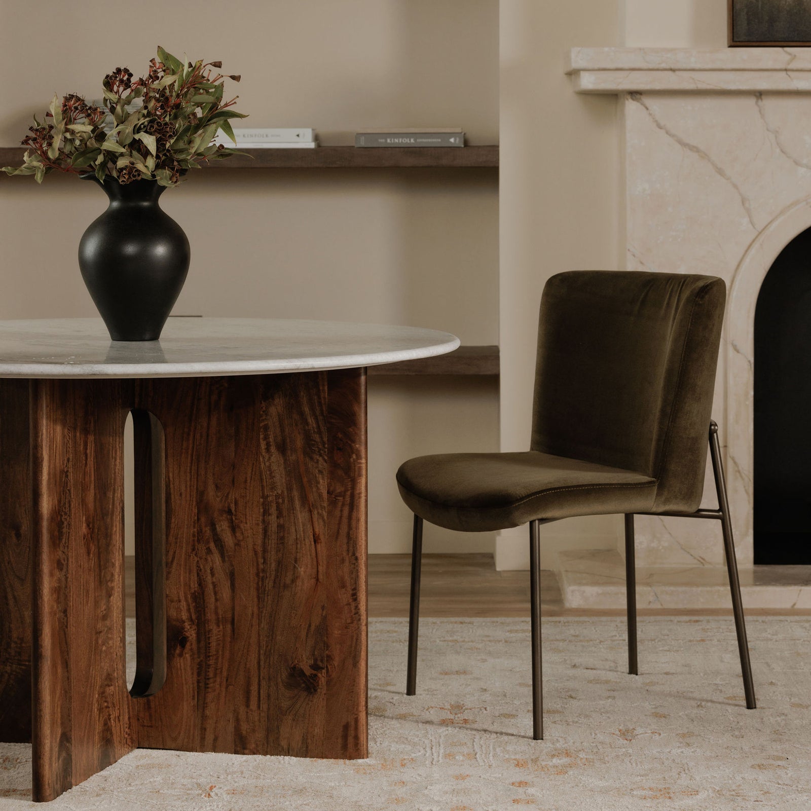 Moe's Home Collection - Stanley Dining Table White Marble - JD-1095-15-0 | American Home Furniture