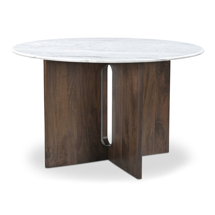 Moe's Home Collection - Stanley Dining Table White Marble - JD-1095-15-0 | American Home Furniture