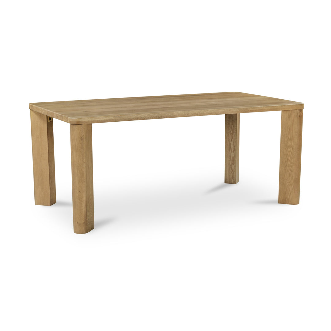 American Home Furniture Moe's Home Collection Segment Dining Table Wood Small