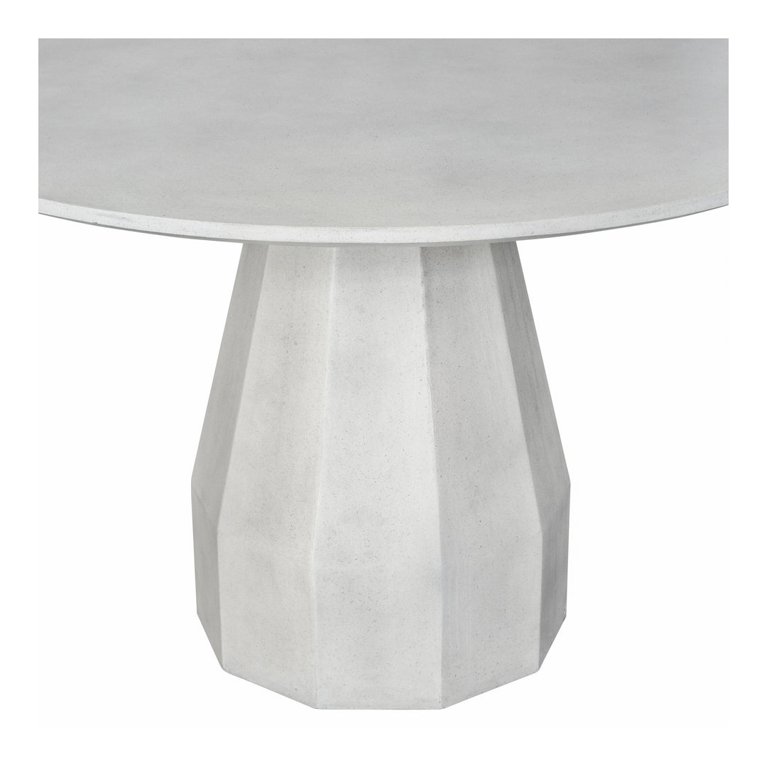 Moe's Home Collection - Templo Outdoor Dining Table Antique White - JK-1010-18-0 | American Home Furniture