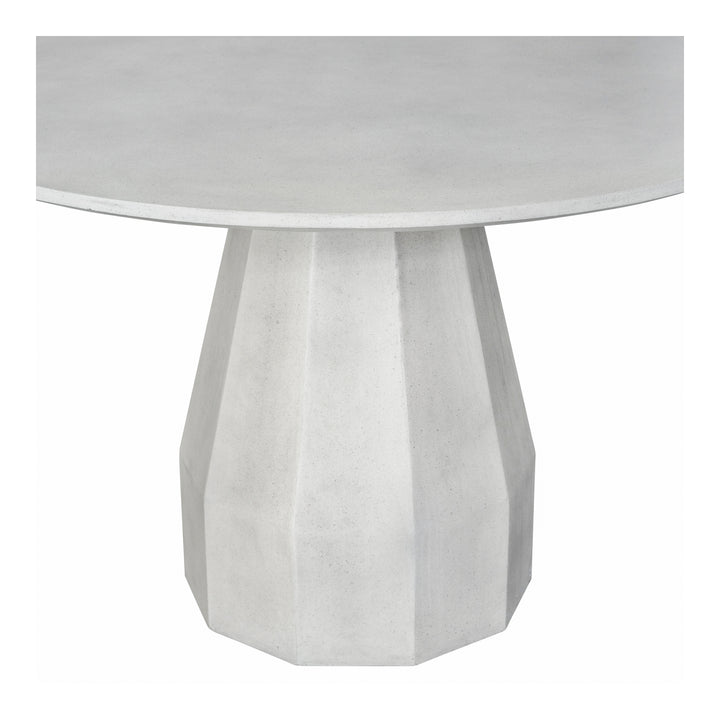 Moe's Home Collection - Templo Outdoor Dining Table Antique White - JK-1010-18-0 | American Home Furniture