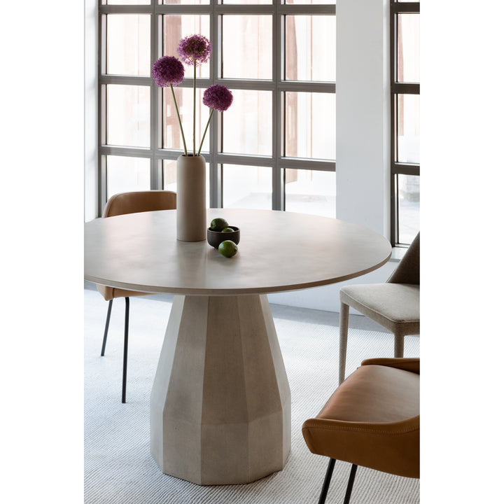 Moe's Home Collection - Templo Outdoor Dining Table Antique White - JK-1010-18-0 | American Home Furniture