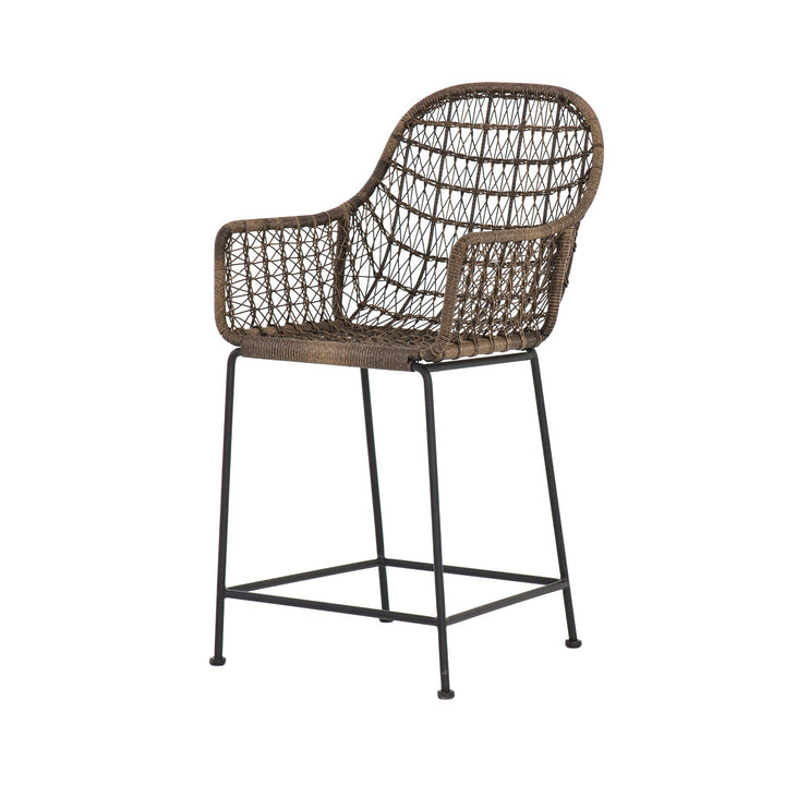 Four Hands - Bandera Outdoor Stool - JLAN-125A | American Home Furniture