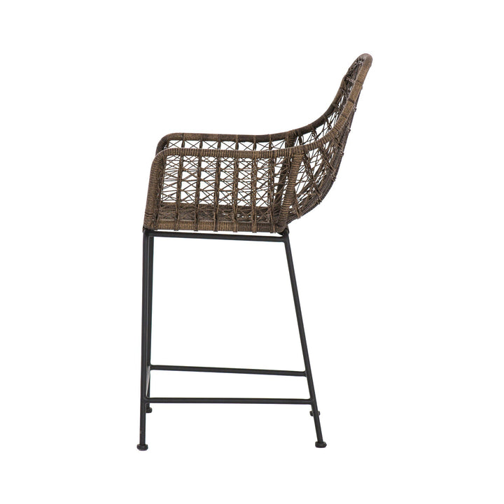 Four Hands - Bandera Outdoor Stool - JLAN-125A | American Home Furniture