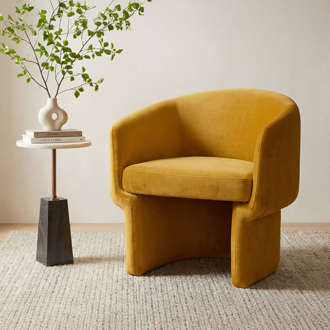 Moe's Home Collection - Franco Chair Mustard - JM-1005-09 | American Home Furniture