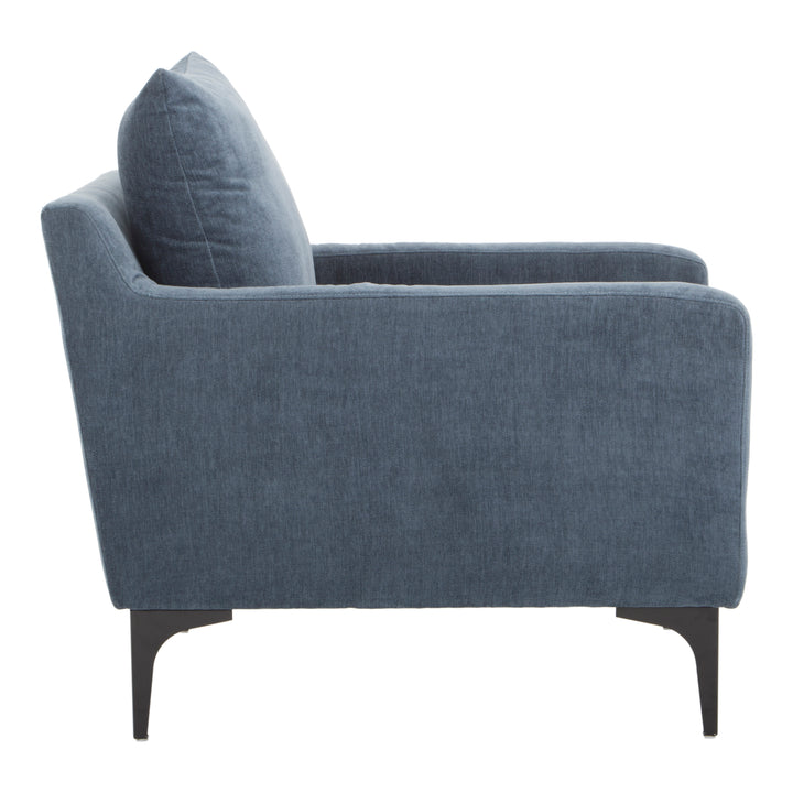 Moe's Home Collection - Paris Armchair Blue - JM-1010-26 | American Home Furniture
