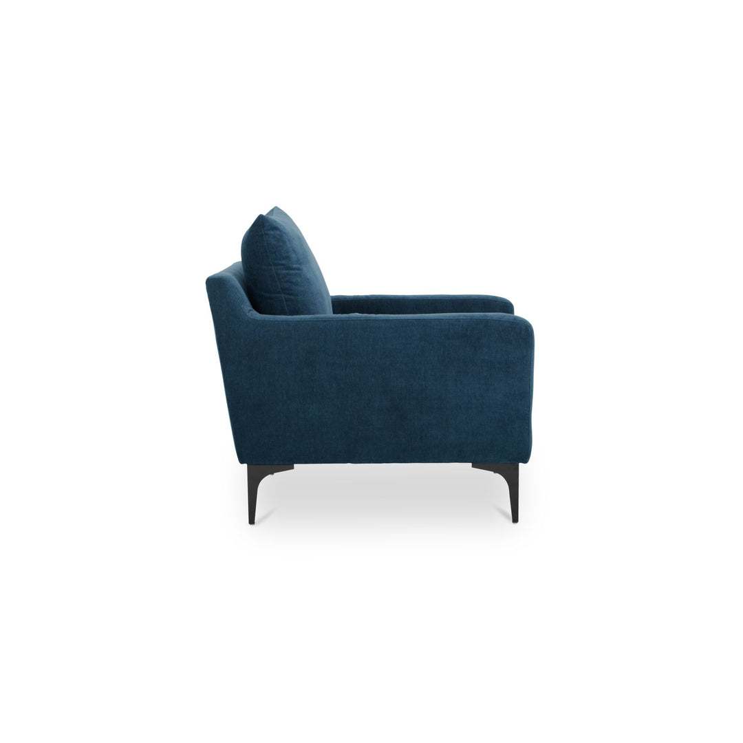 Moe's Home Collection - Paris Armchair Blue - JM-1010-26 | American Home Furniture