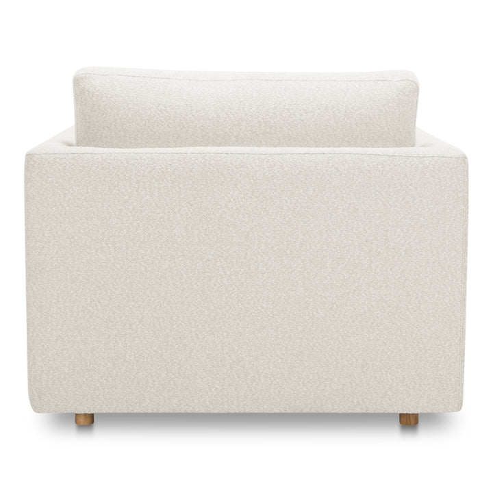 Moe's Home Collection - Bryn Chaise Oyster - JM-1026-05 | American Home Furniture