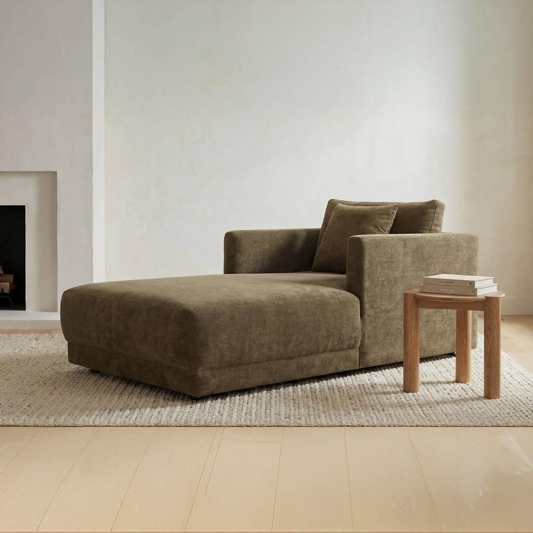 Moe's Home Collection - Bryn Chaise Cedar Green - JM-1026-27 | American Home Furniture
