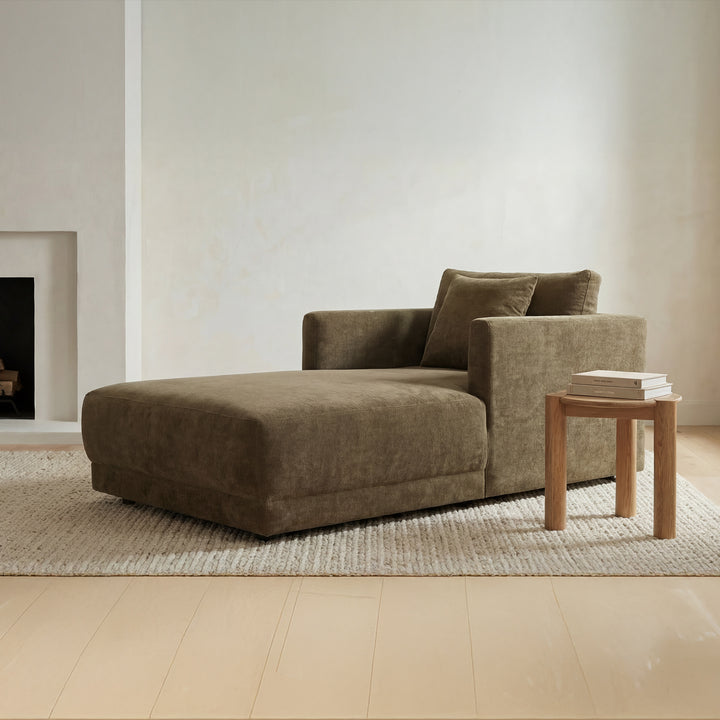 Moe's Home Collection - Bryn Chaise Cedar Green - JM-1026-27 | American Home Furniture
