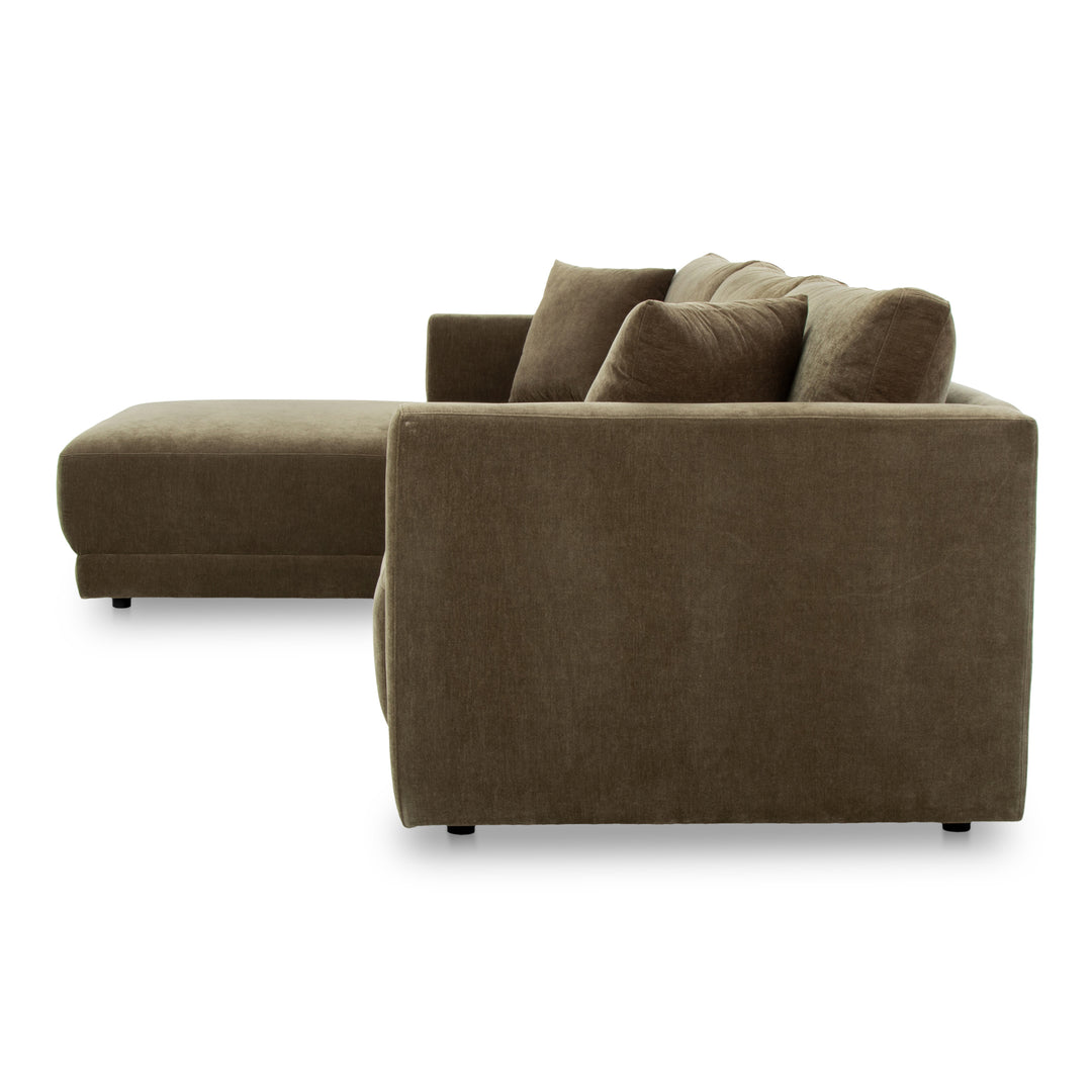 Moe's Home Collection - Bryn Sectional Cedar Green Left - JM-1027-27-L-0 | American Home Furniture