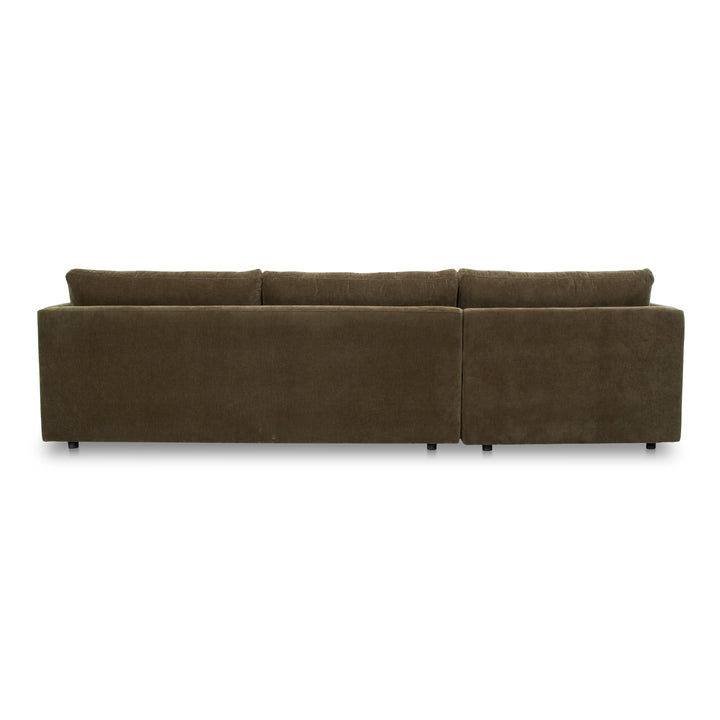 Moe's Home Collection - Bryn Sectional Cedar Green Left - JM-1027-27-L-0 | American Home Furniture