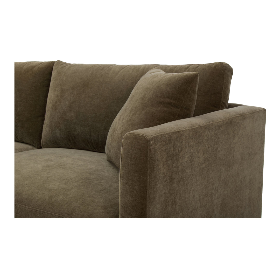 Moe's Home Collection - Bryn Sectional Cedar Green Left - JM-1027-27-L-0 | American Home Furniture