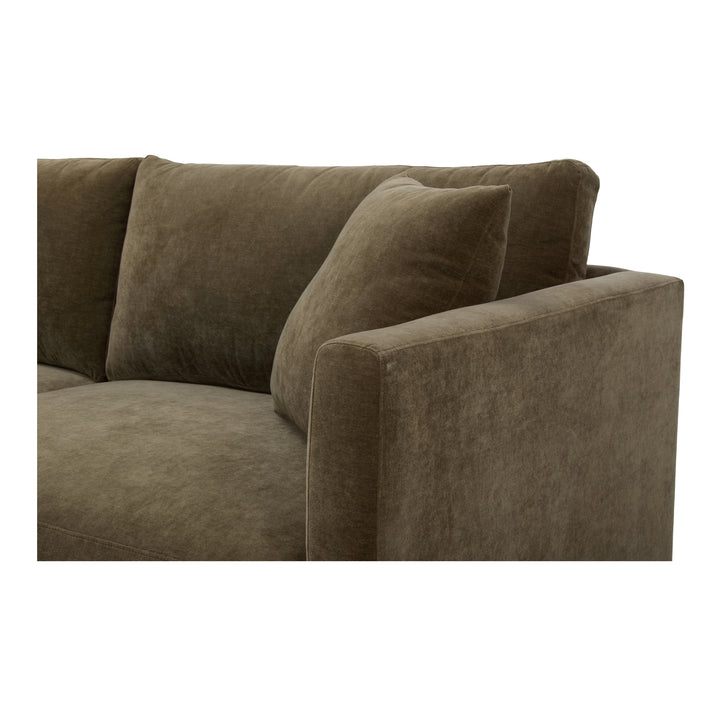 Moe's Home Collection - Bryn Sectional Cedar Green Left - JM-1027-27-L-0 | American Home Furniture