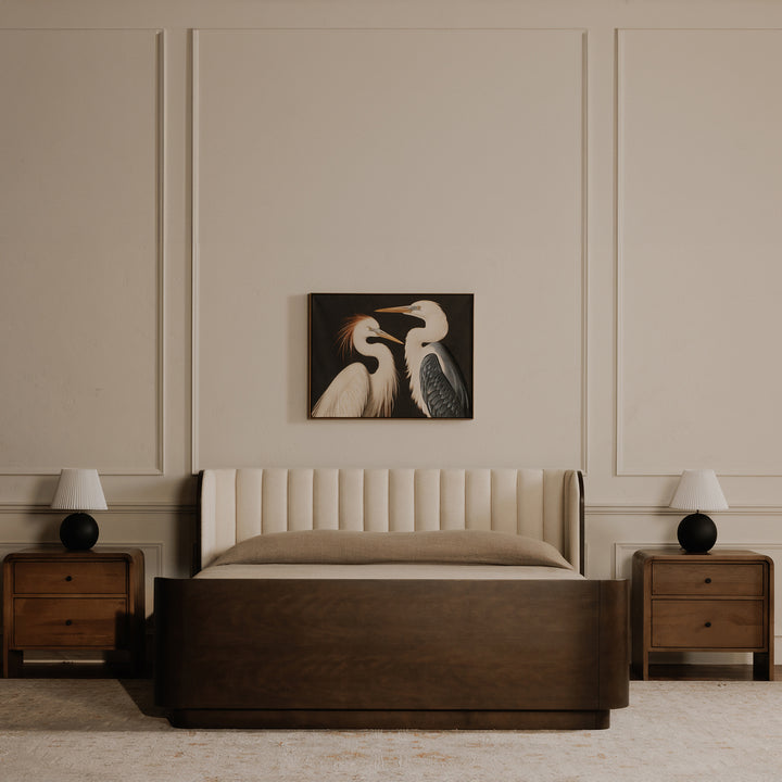 Moe's Home Collection - Two Cranes Framed Painting - JQ-1043-37 | American Home Furniture
