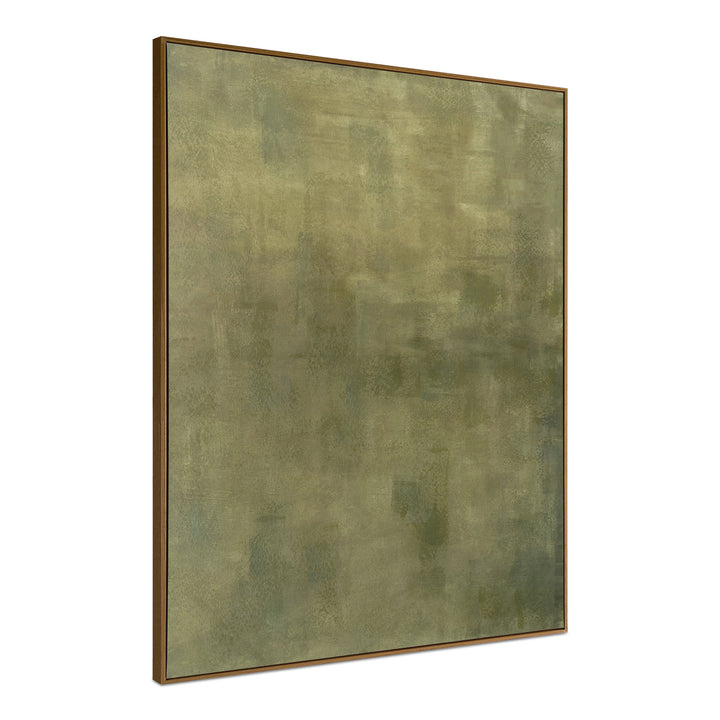 Moe's Home Collection - Enamor Framed Painting Olive - JQ-1054-16 | American Home Furniture