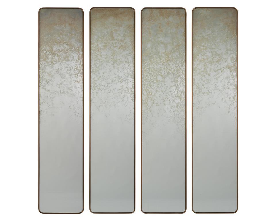 John Richard Pastelle Mirror Panels (Set of Four) WALL MIRRORS