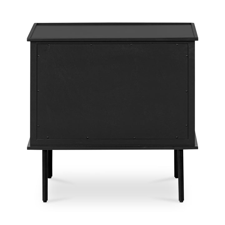 Moe's Home Collection - Reagan Nightstand Black - JU-1006-02 | American Home Furniture