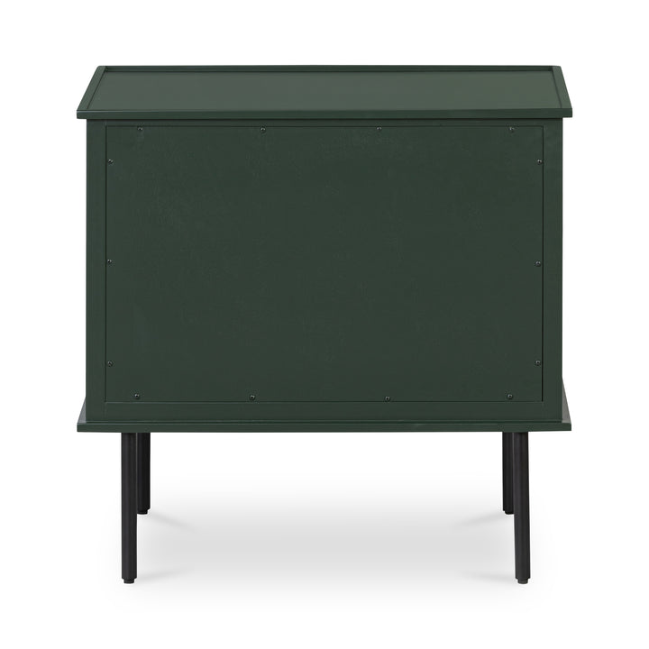 Moe's Home Collection - Reagan Nightstand Deep Green - JU-1006-27 | American Home Furniture
