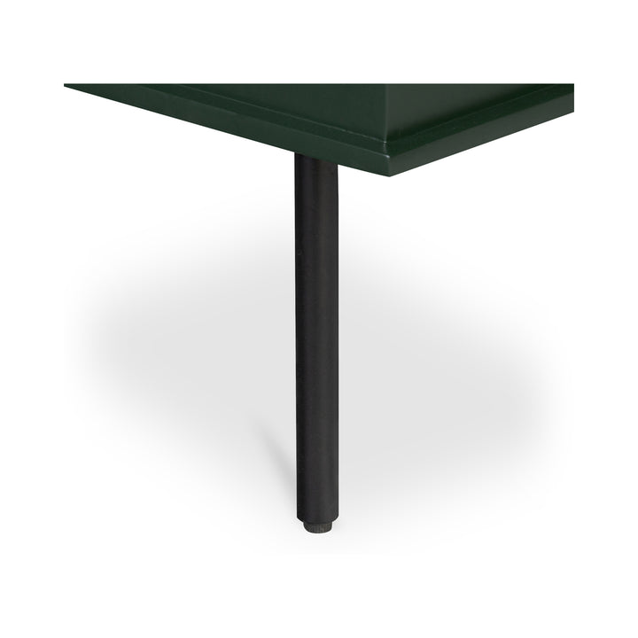 Moe's Home Collection - Reagan Nightstand Deep Green - JU-1006-27 | American Home Furniture