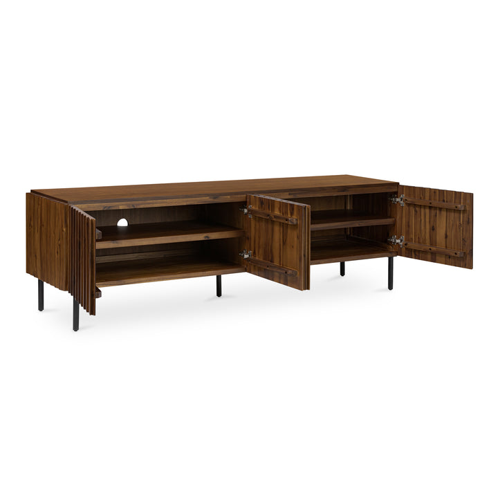Moe's Home Collection - Lincoln Media Cabinet Brown - JU-1011-03 | American Home Furniture