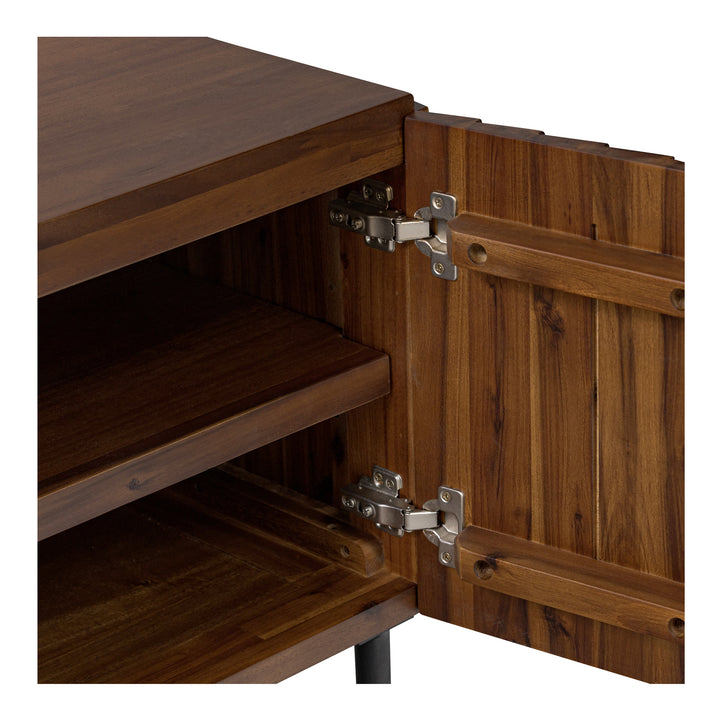 Moe's Home Collection - Lincoln Media Cabinet Brown - JU-1011-03 | American Home Furniture