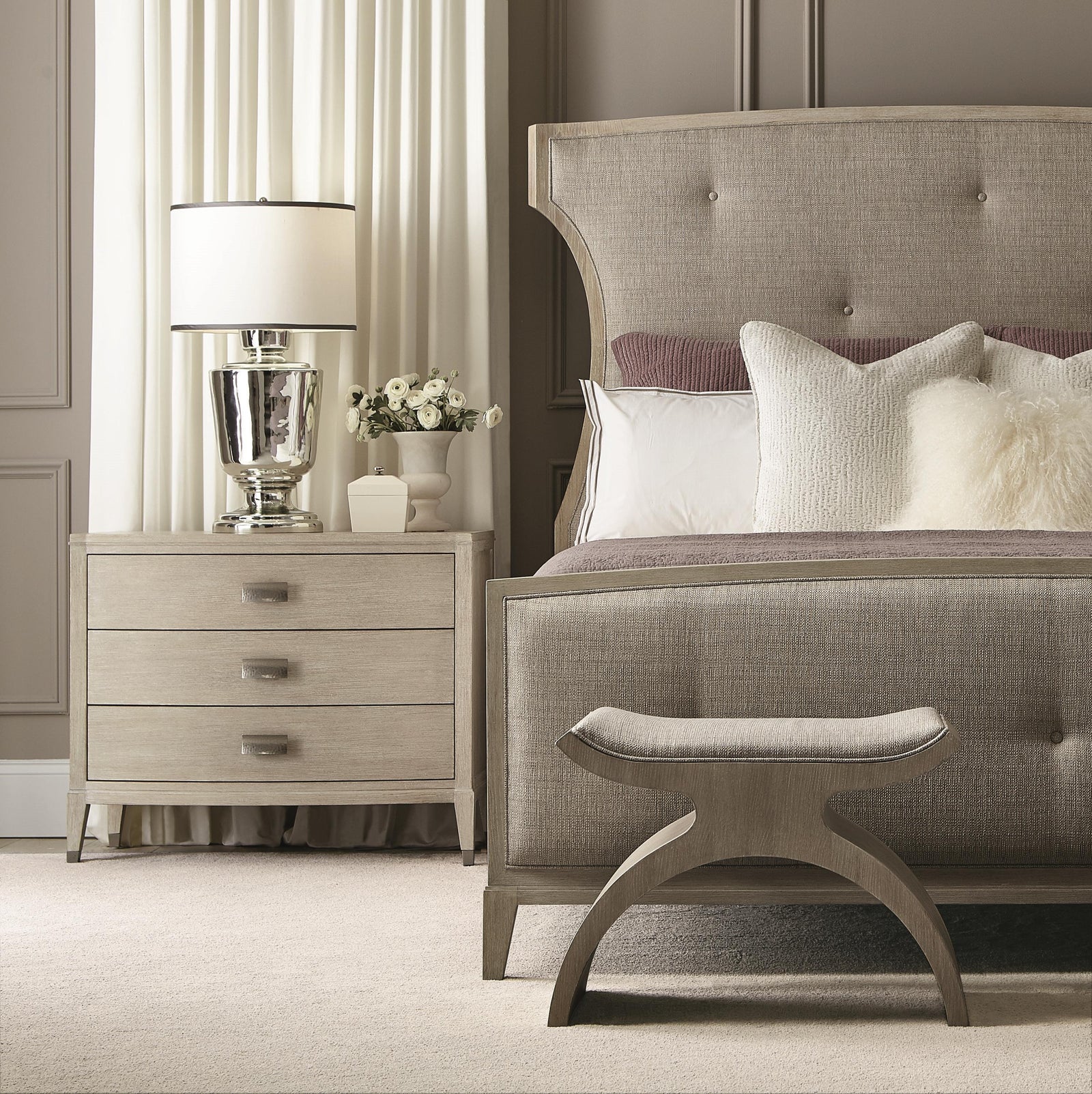 Bernhardt - East Hampton Panel Bed - K1238 | American Home Furniture