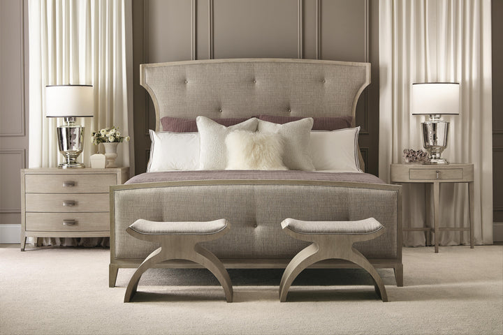 American Home Furniture Bernhardt East Hampton Panel Bed King