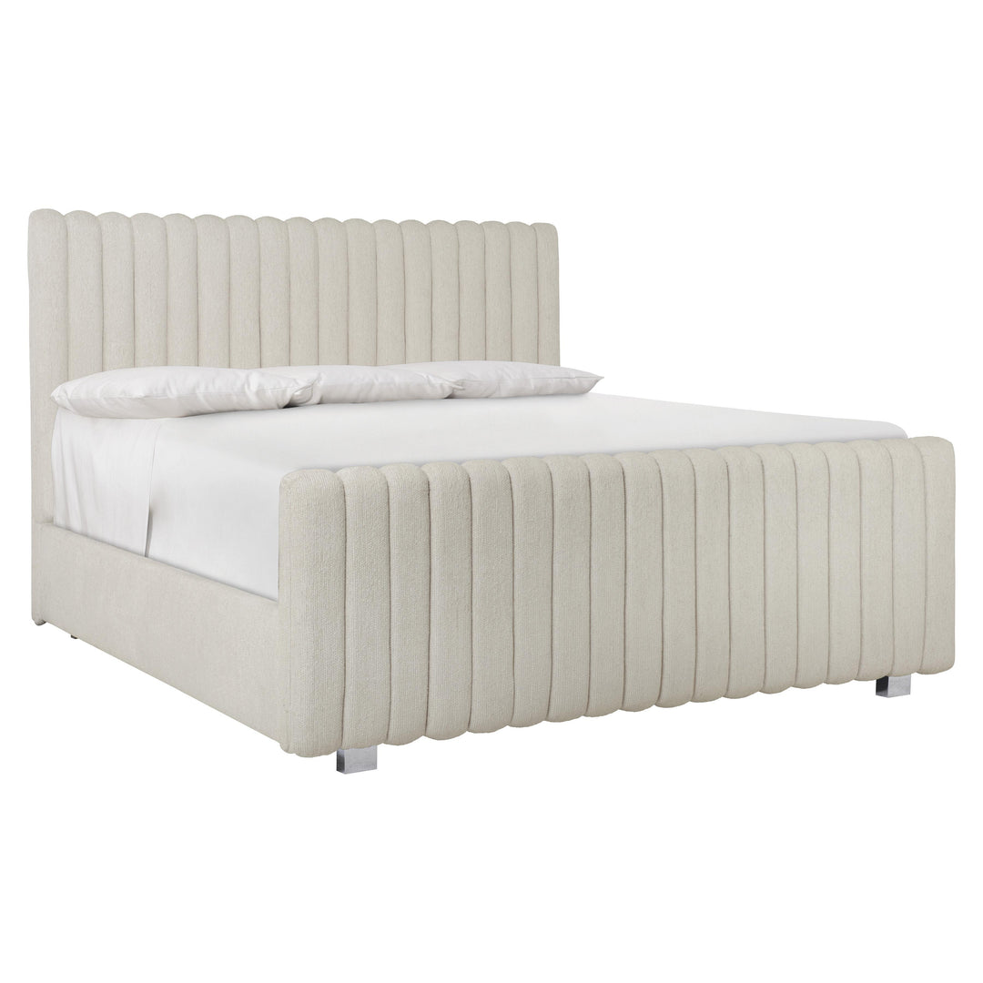American Home Furniture Bernhardt Silhouette Upholstered Bed