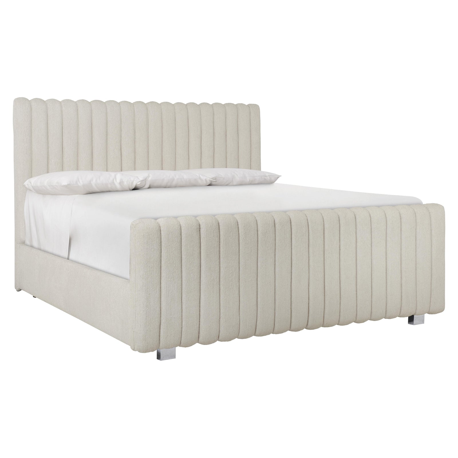 American Home Furniture Bernhardt Silhouette Upholstered Bed