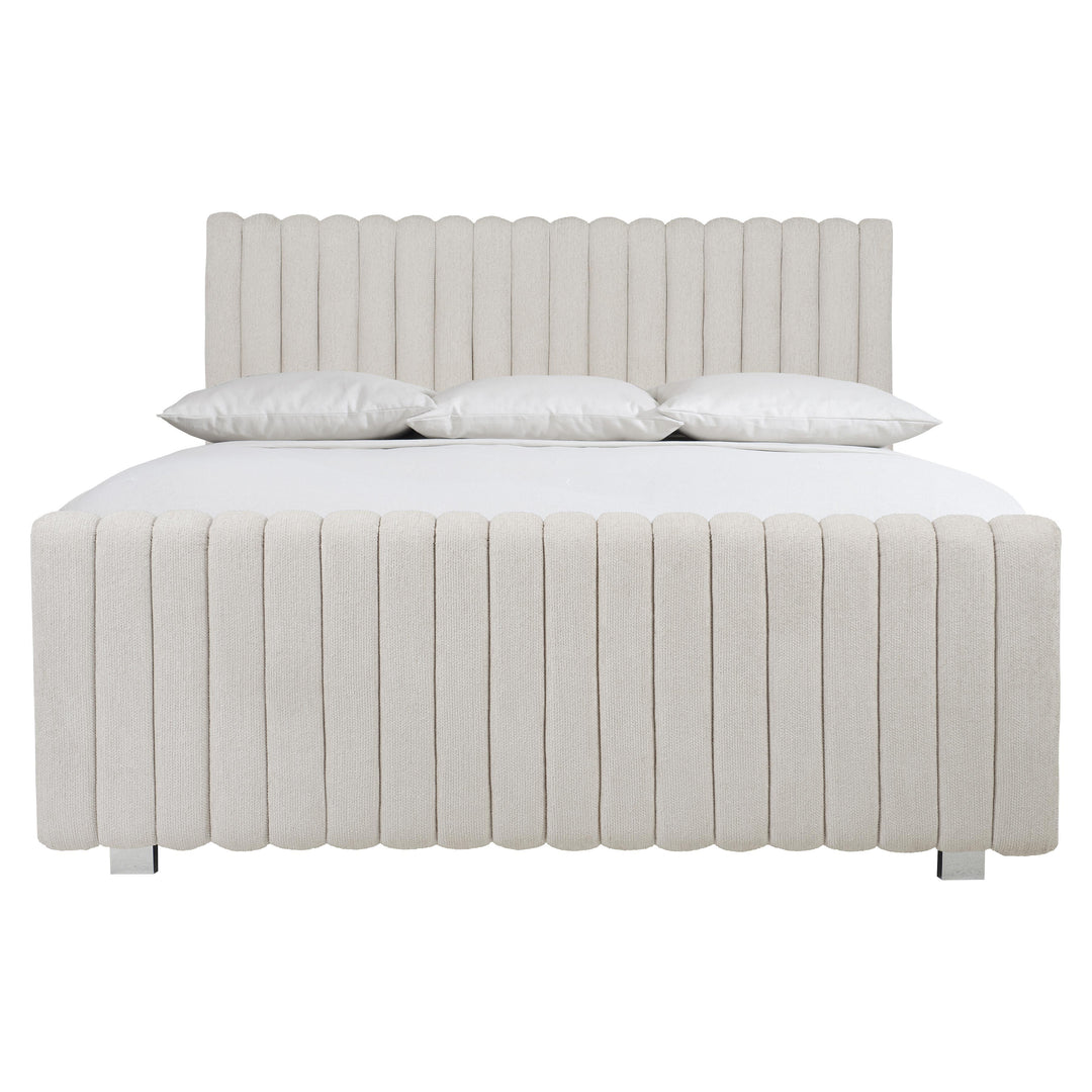 American Home Furniture Bernhardt Silhouette Upholstered Bed