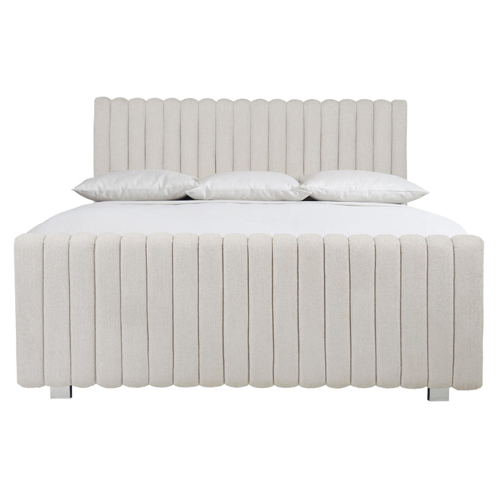 American Home Furniture Bernhardt Silhouette Upholstered Bed