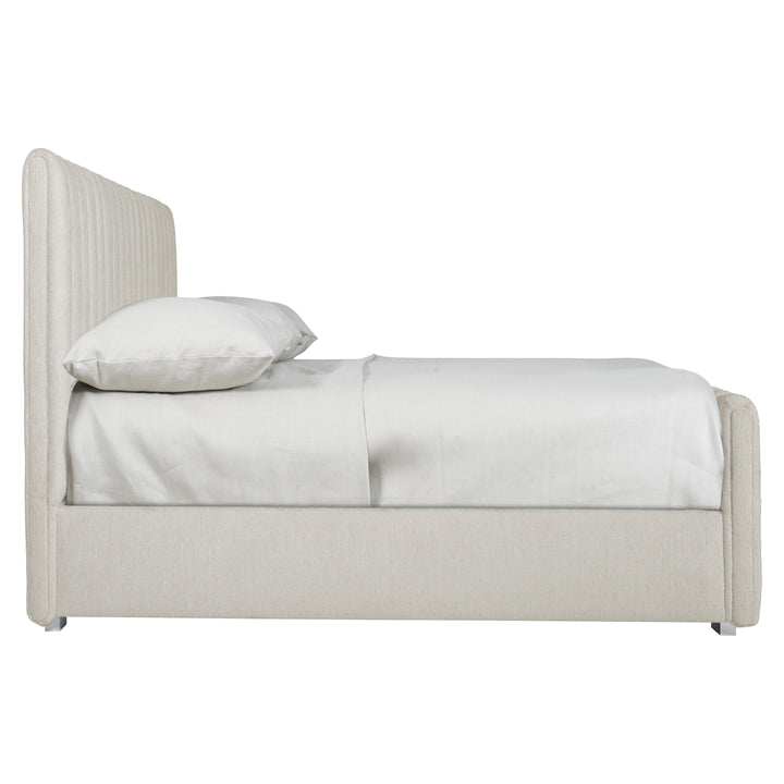 American Home Furniture Bernhardt Silhouette Upholstered Bed