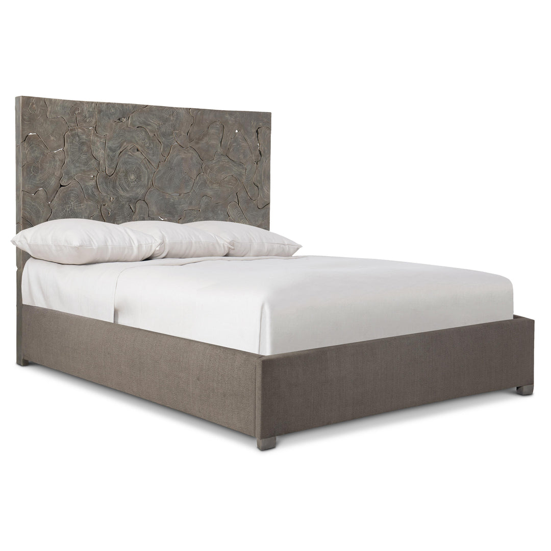 American Home Furniture Bernhardt Calavaras Fabric Panel Bed King