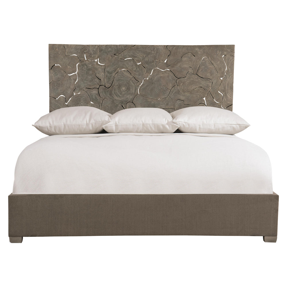 American Home Furniture Bernhardt Calavaras Fabric Panel Bed King
