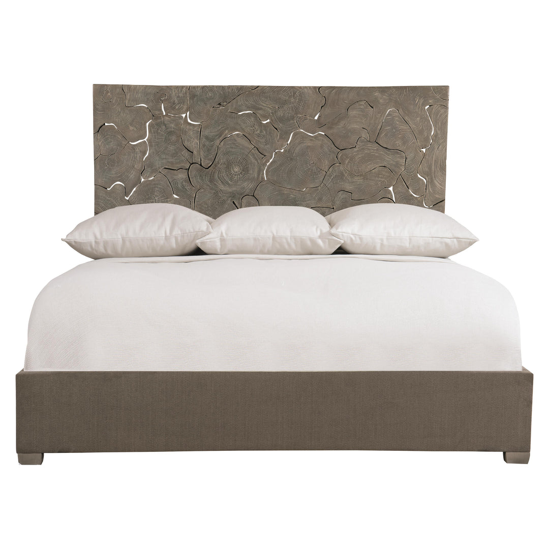 American Home Furniture Bernhardt Calavaras Fabric Panel Bed King