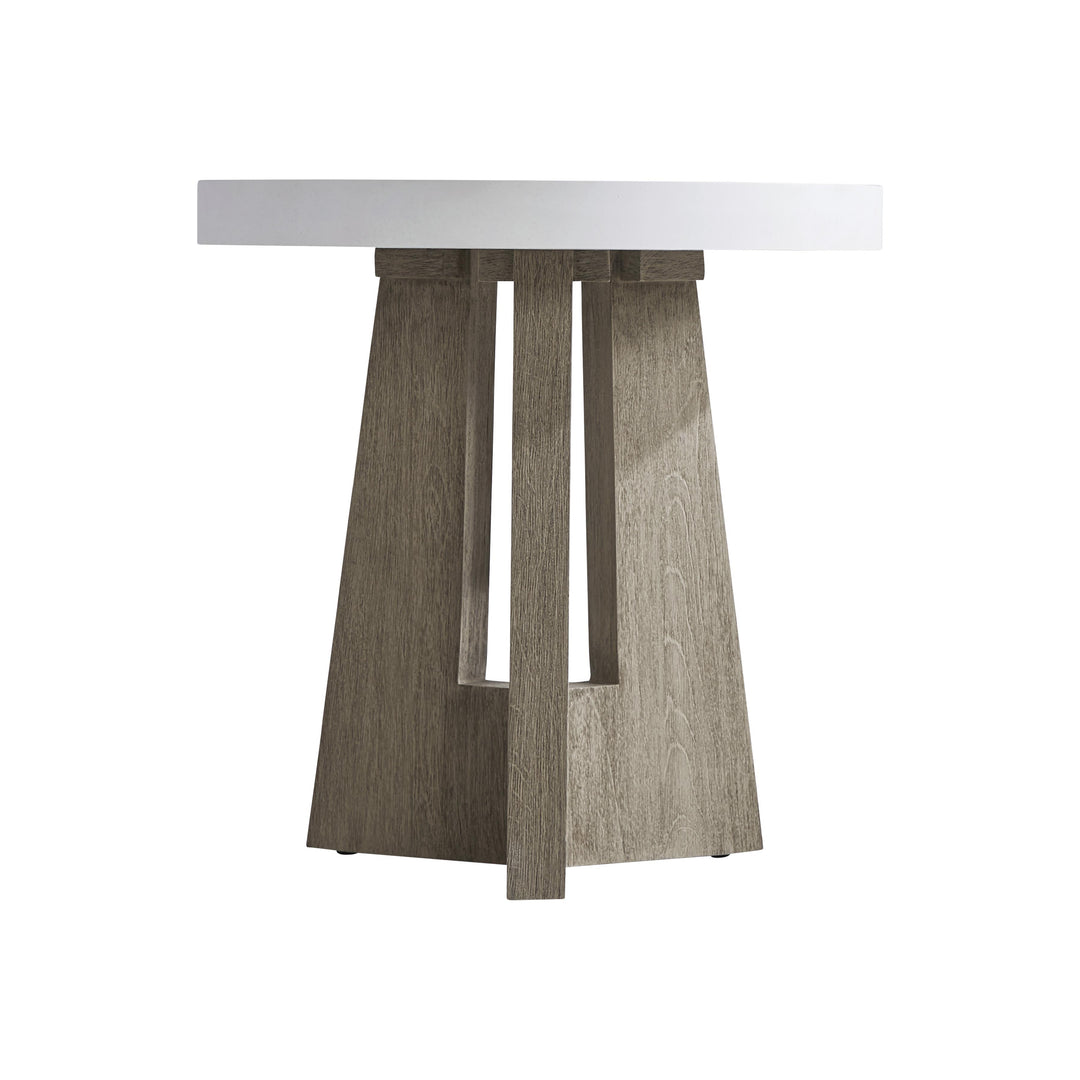 American Home Furniture Bernhardt Exteriors Rochelle Outdoor Side Table 