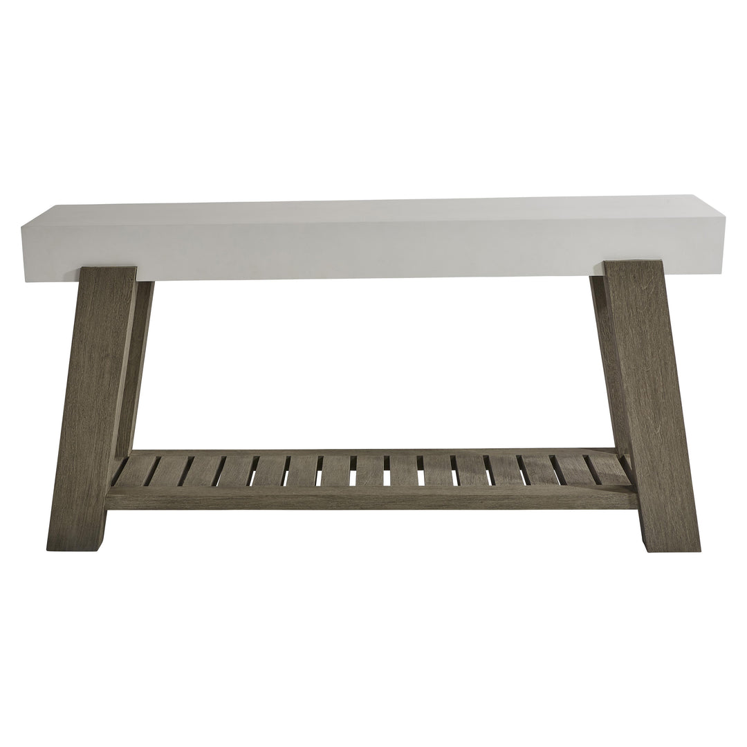 American Home Furniture Bernhardt Exteriors Rochelle Outdoor Console 
