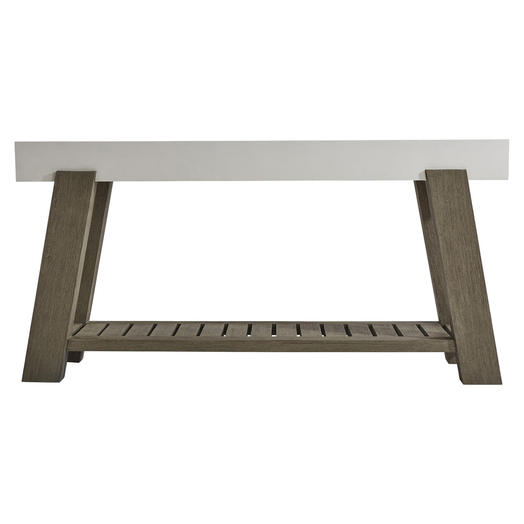 American Home Furniture Bernhardt Exteriors Rochelle Outdoor Console 