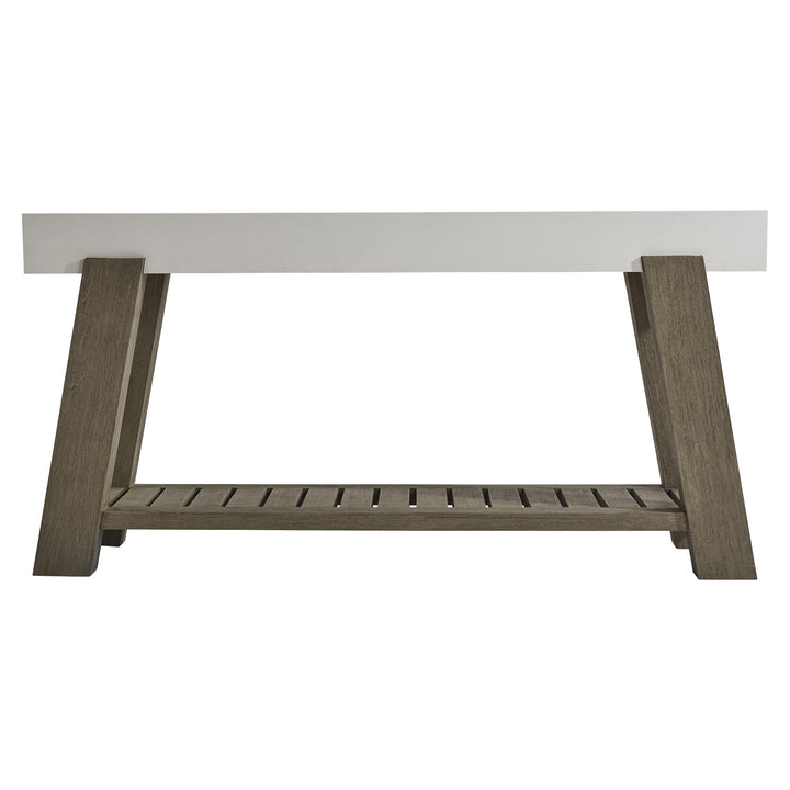 American Home Furniture Bernhardt Exteriors Rochelle Outdoor Console 