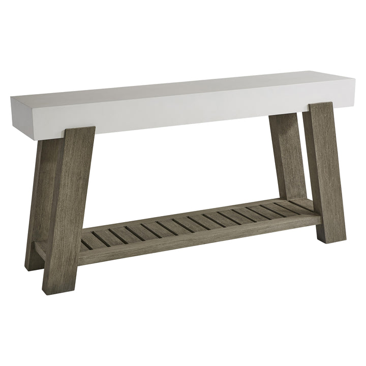 American Home Furniture Bernhardt Exteriors Rochelle Outdoor Console 