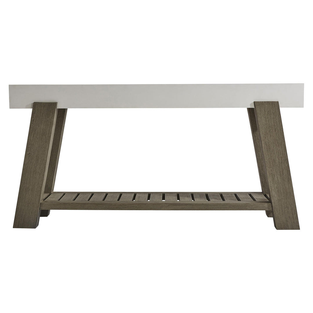 American Home Furniture Bernhardt Exteriors Rochelle Outdoor Console 