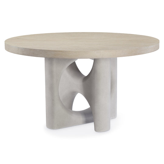 American Home Furniture Bernhardt Loft Antibes Round Dining Table 